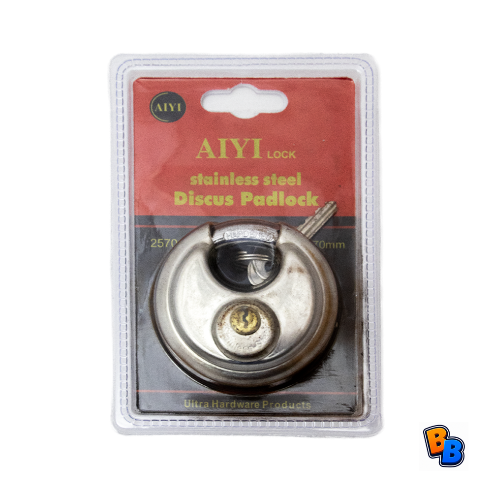 70mm AIYI Disc Padlock
