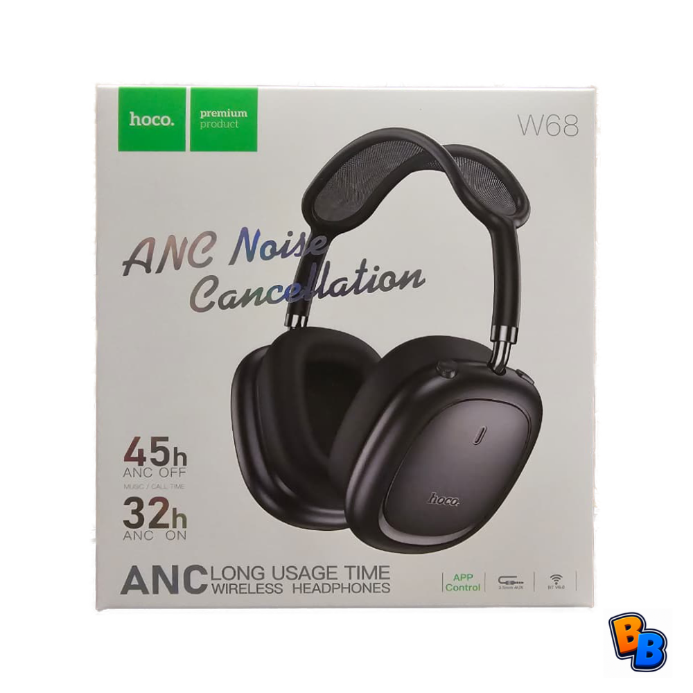 Wireless Headphones with ANC Noise Cancellation