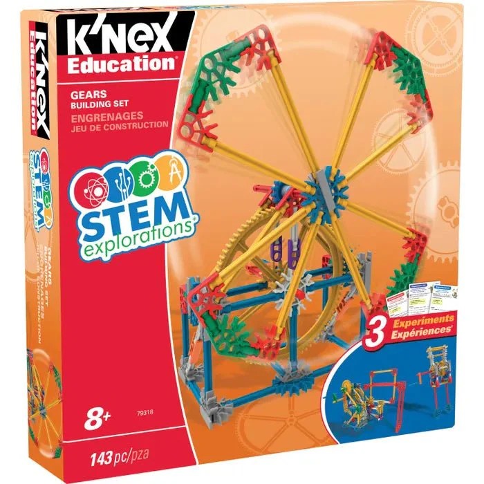 KNEX Stem Explorations Gears Building Set (K-StemGears)
