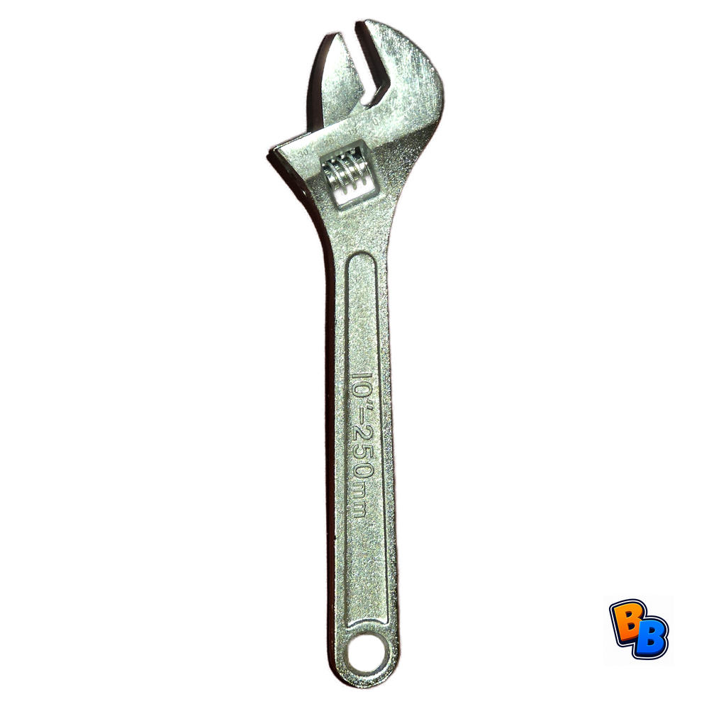 BS6197 Wrench 10" Shifting Spanner