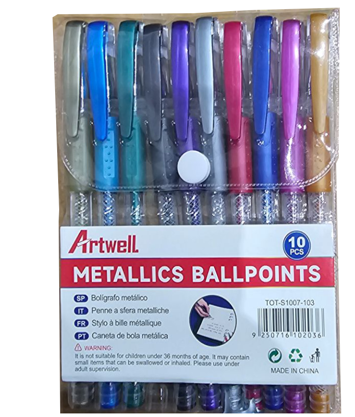 Metallic Ballpoints