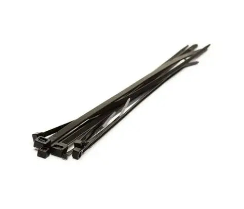 4x200mm Cable Ties 100s BLACK