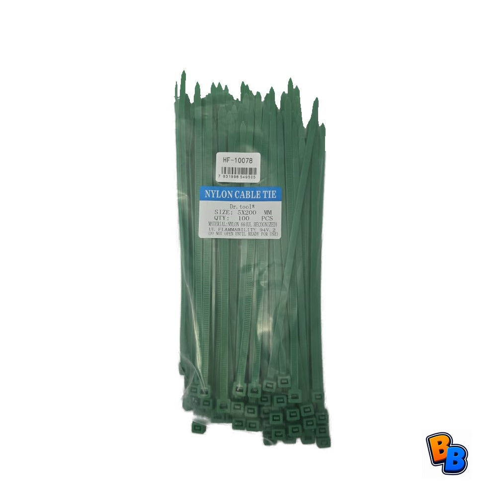 BGRY cable ties 5*200*4.6mm