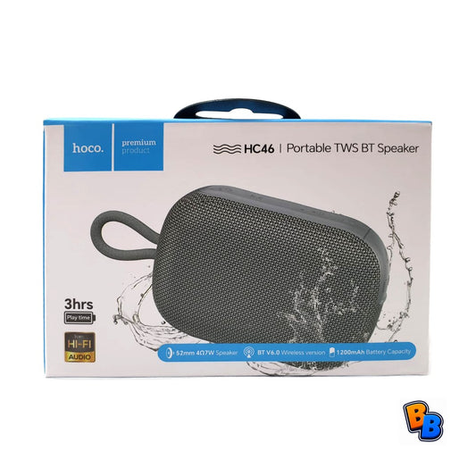 Hoco HC46 Estrellato Bluetooth Speaker Gray