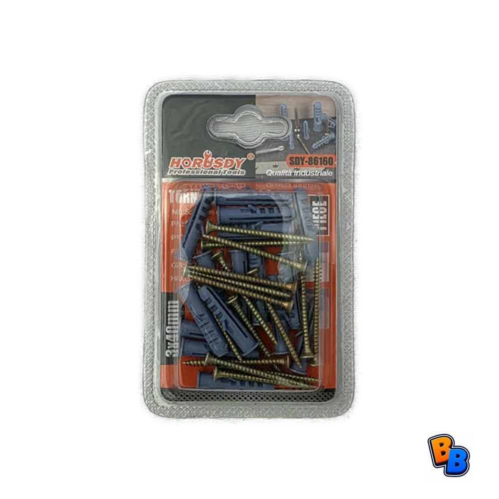 3*40 plugs screws (240)