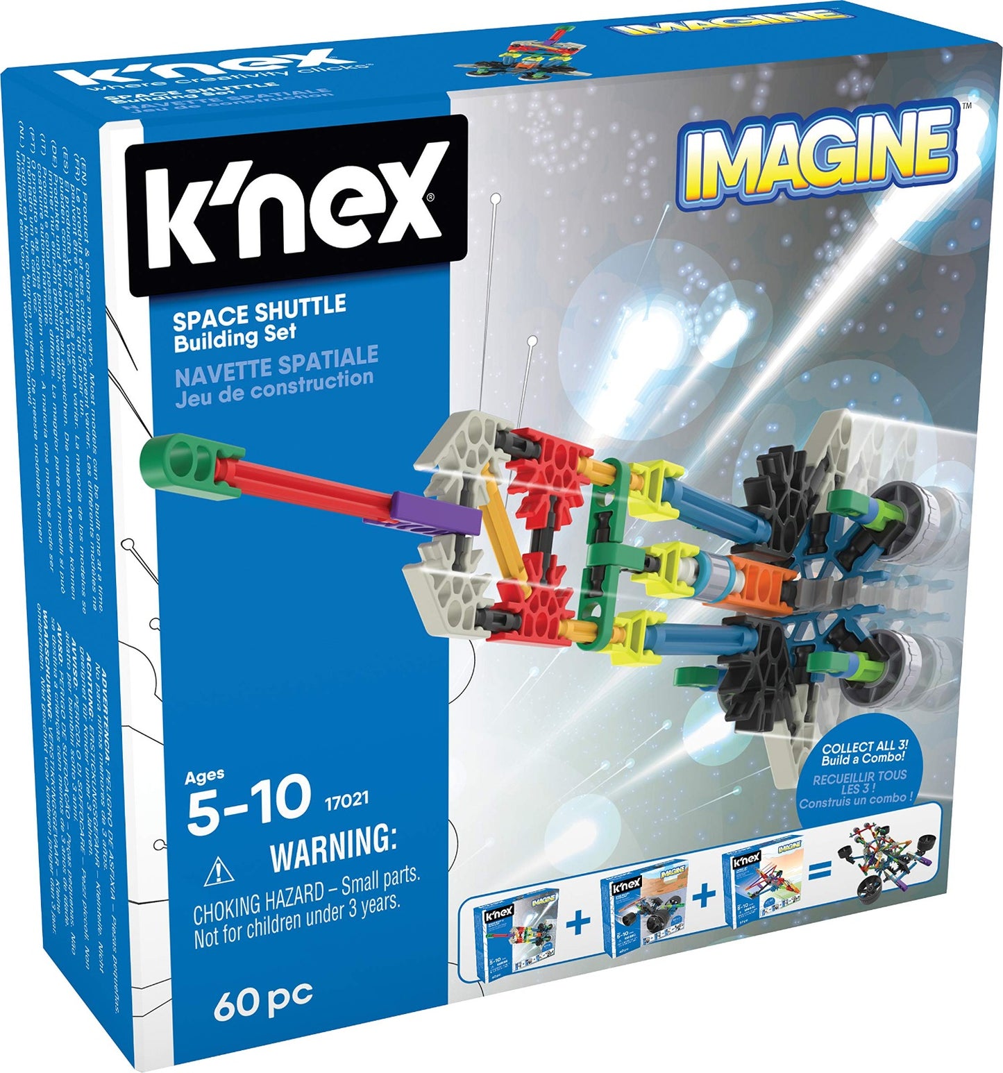KNEX Space Shuttle Starter Vehicle, 60 pieces