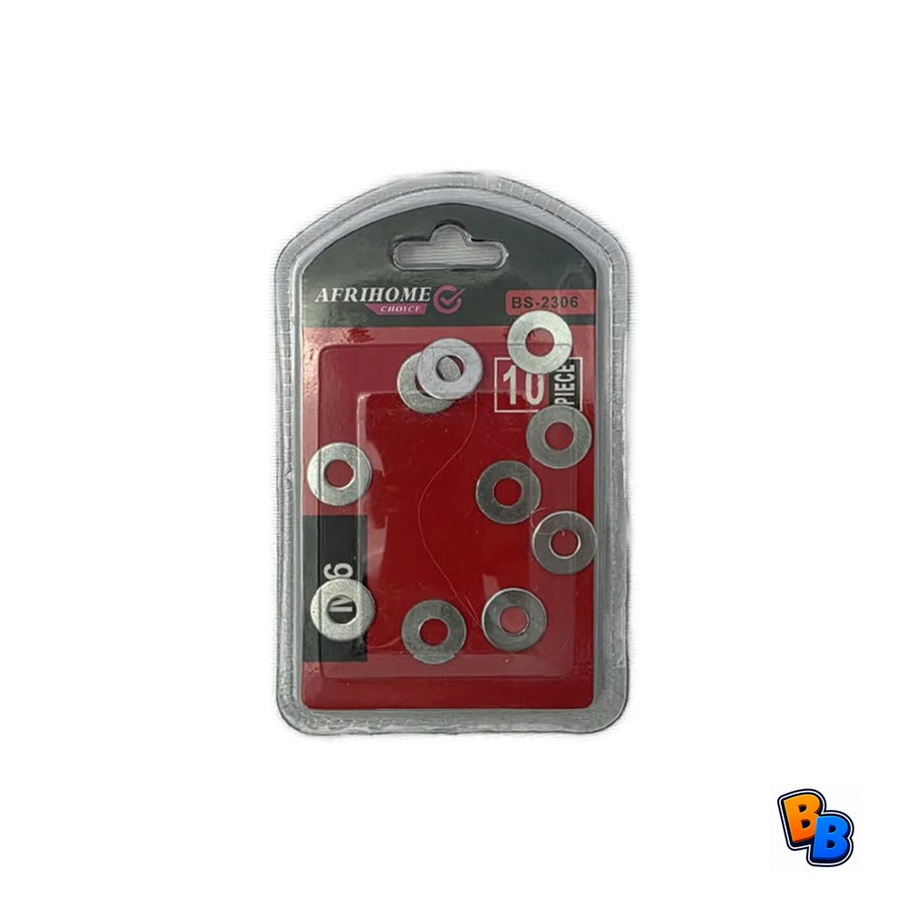 Flat washer M6 (10pcs/pack)
