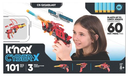 KNEX CYBER-X, K5 Gigablast Building Set