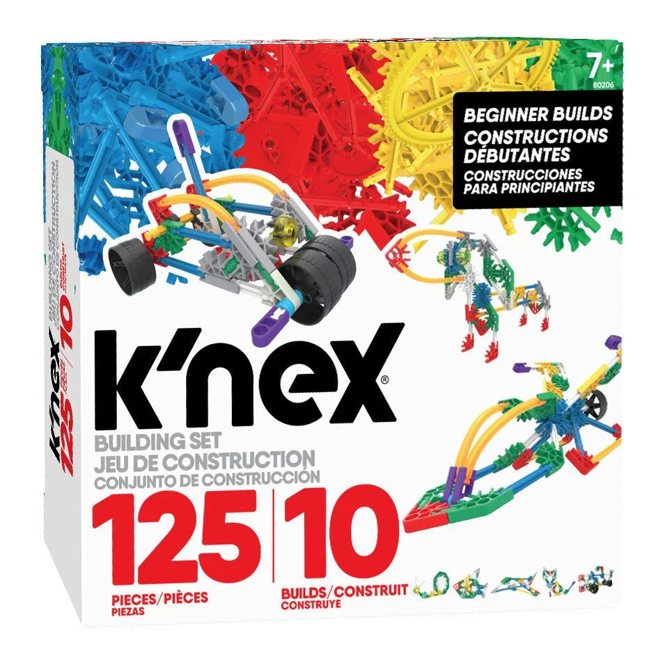 KNEX Beginner 40 Model Building Set, 125 pieces